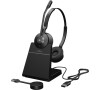 Jabra Engage 55 / Stereo / USB / DECT / Bezdrát / Stand / Černá (9559-415-111)
