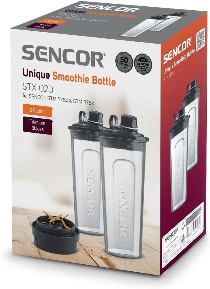 Příslušenství k robotu Sencor STX 020 Smoothie láhev (2ks)