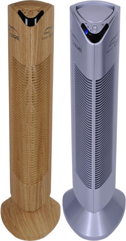 SET Čistička vzduchu Ionic Care Triton X6 s ionizátorem dekor dřeva + stříbrná