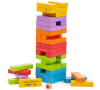 Bigjigs Toys Barevná Jenga