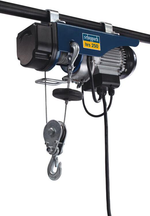 Scheppach HRS 250, lanový naviják elektrický