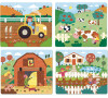 Vilac Dřevěné puzzle Farma 4v1
