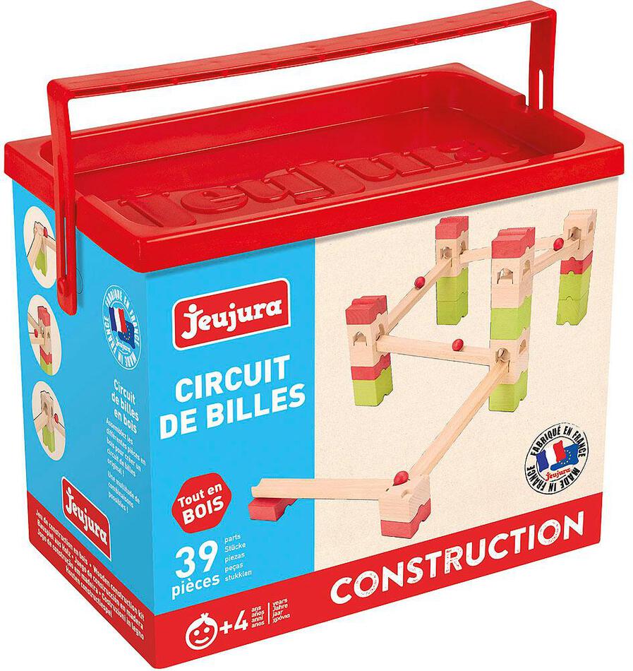 Diskuze Jeujura Dřevěná stavebnice Kuličková dráha 39 dílů