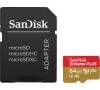 Sandisk sanDisk Extreme PLUS microSDXC 64GB 200MB/s + ada. (SDSQXBU-064G-GN6MA)