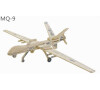 RoboTime Dřevěná skládačka americký dron MQ9