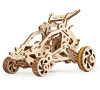 Ugears 3D dřevěné mechanické puzzle Mini bugina