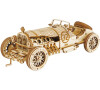 RoboTime dřevěné 3D puzzle Závodní auto