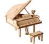 RoboTime dřevěné 3D puzzle Velké piano