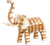 RoboTime dřevěné 3D puzzle Slon