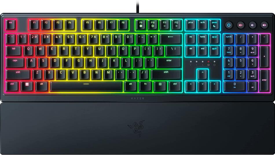 Razer Ornata V3/Drátová USB/US layout/Černá (RZ03-04460100-R3M1)