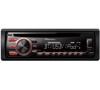 Pioneer DEH-09BT CD/USB/Bluetooth autorádio, červená