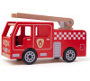 Bigjigs Toys Dřevěné hasičské auto