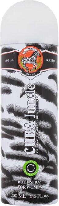 Deodorant Cuba Jungle Zebra, 200 ml