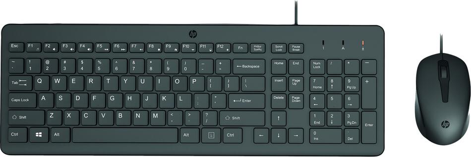 HP- 150 Wired Mouse and Keyboard EN (240J7AA#ABB)