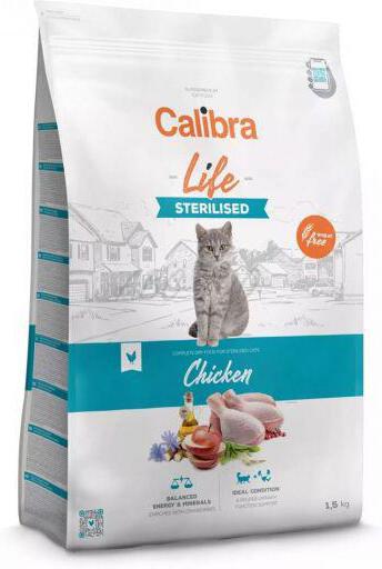 Calibra Cat Life Sterilised Chicken 1,5kg