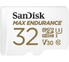 SanDisk MAX ENDURANCE microSDHC 32GB + adaptér (SDSQQVR-032G-GN6IA)