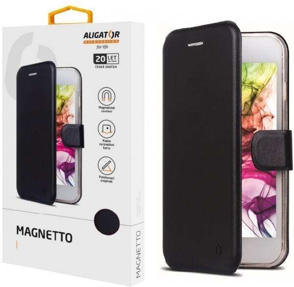 Pouzdro ALIGATOR Magnetto Samsung Galaxy A13 (4G), Black