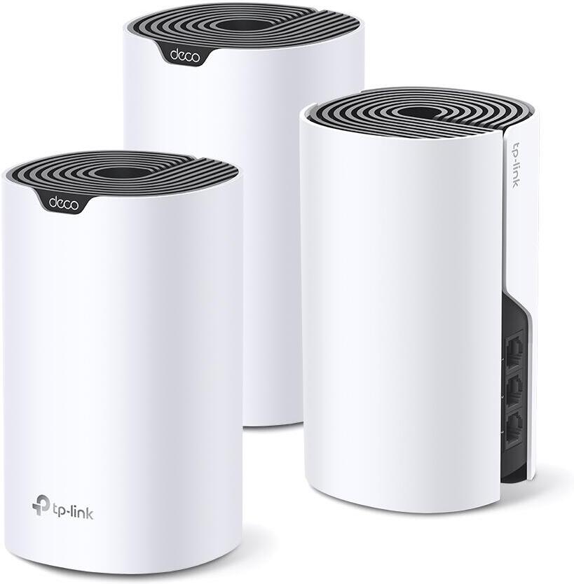 TP-Link Deco S7(3-pack) Mesh systém AC1900 s Wi-Fi pro celoplošné pokrytí domácnosti