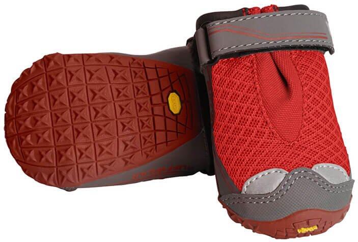 RUFFWEAR Grip Trex™ Outdoorová obuv pro psy Red Sumac XXS