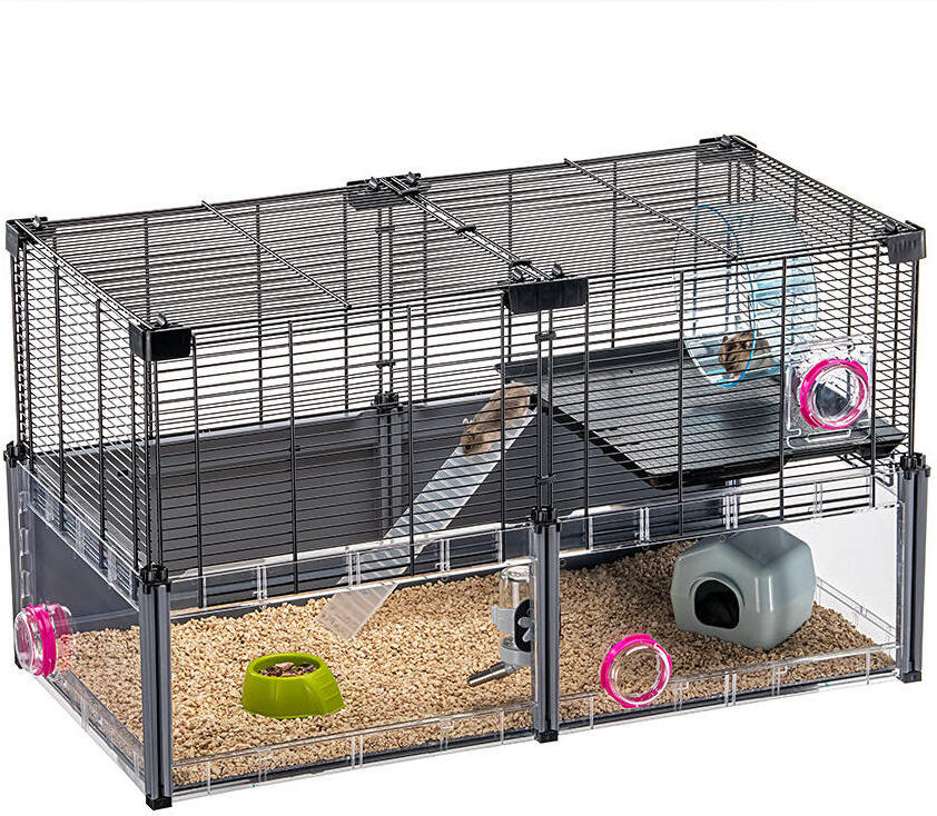 Klec pro hlodavce Ferplast MULTIPLA HAMSTER s výbavou, 72,5x37,5x42 cm
