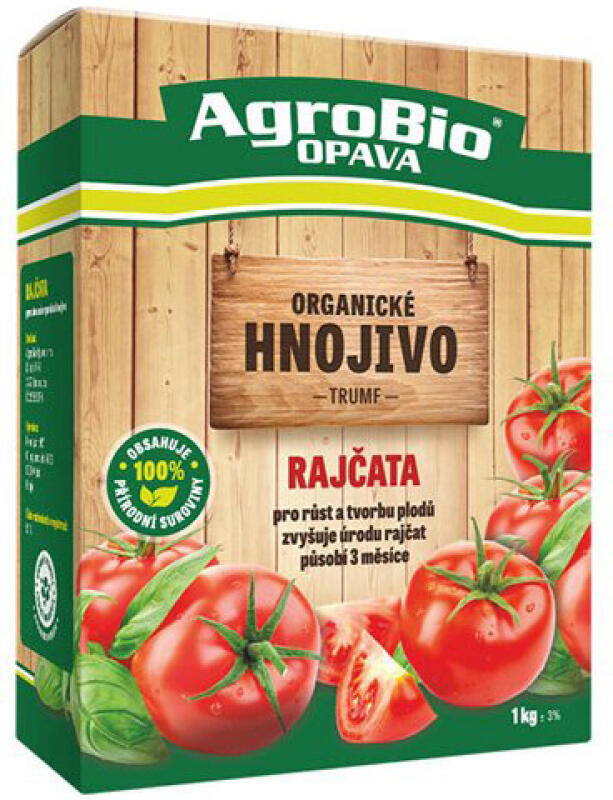 AgroBio Trumf rajčata organické hnojivo, 1 kg