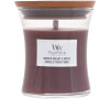 Vonná svíčka WoodWick Smoked Walnut & Maple, 85 ml
