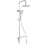 Schütte Aquastar stropní set bílá / chrom