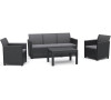 KETER CLAIRE 5 SEATERS set - grafit