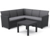 KETER CLAIRE 5 SEAT CORNER set - grafit