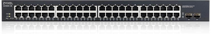 ZYXEL 48xGb+2xSFP IPv6 WebSmart GS1900-48 V2 (GS1900-48-EU0102F)