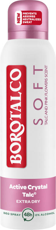 Borotalco Soft Deo sprej deodorant, 150 ml