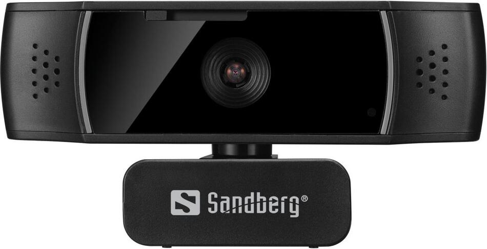 Sandberg Webová kamera, USB Webcam Autofocus DualMic (134-38)