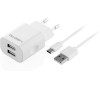 Nabjeka do st GoGEN ACH 205 C, 2x USB 2A (10W) + USB-C kabel 1m - bl