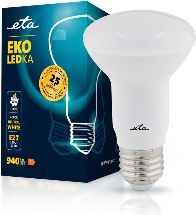 Žárovka LED ETA EKO LEDka reflektor 10W, E27, neutrální bílá