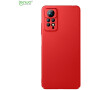 Lenuo Leshield obal pro Xiaomi Redmi Note 11 Pro/Pro 5G, červená