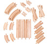 Bigjigs Rail Dřevěné koleje set 24 dílů