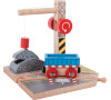 Bigjigs Rail Jeřáb se štěrkem