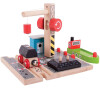 Bigjigs Rail Uhelný dok s jeřábem