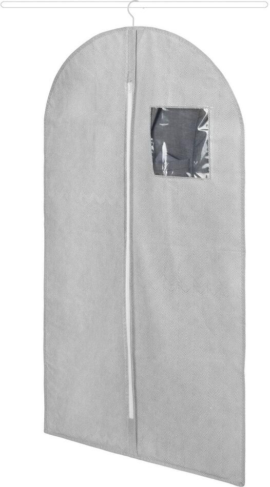 Obal na obleky a krátké šaty Compactor Boston 60 x 100 cm, šedý