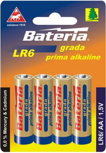 Baterie Grada Prima alkaline, AA (bal. 4 ks)