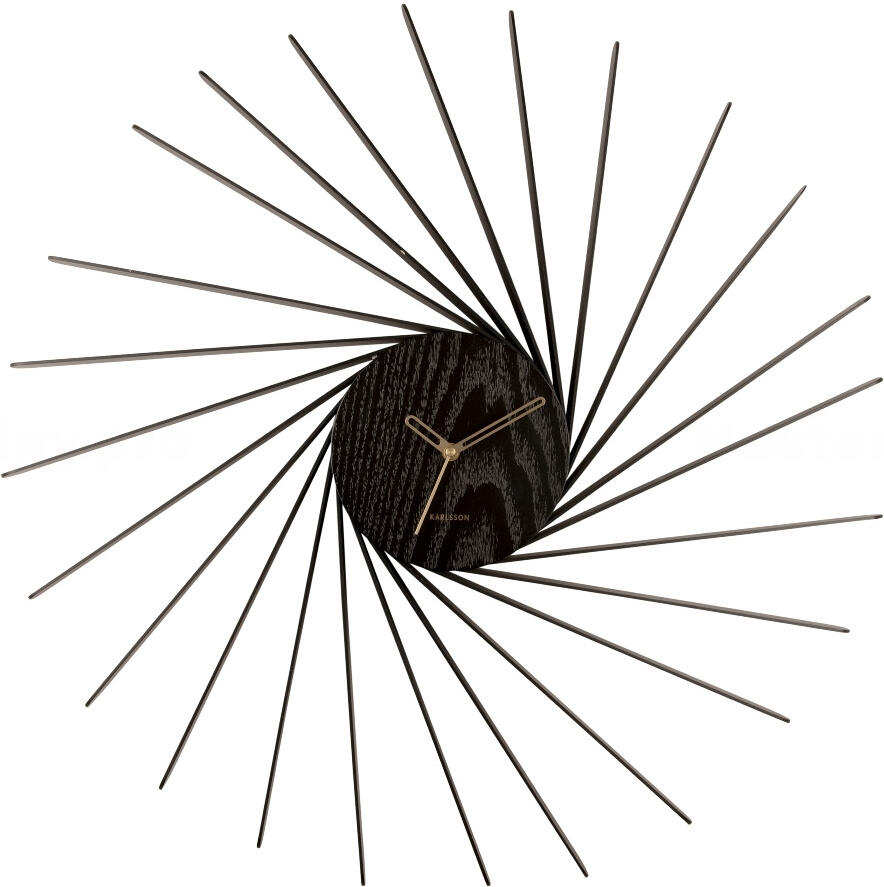 Designové nástěnné hodiny 5890BK Karlsson 68cm