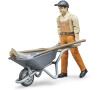 Bruder BWORLD Set komunal s figurkou