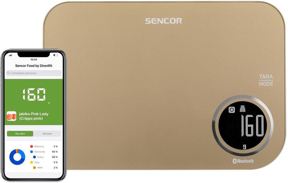 Kuchyňská váha Sencor SKS 7077CH