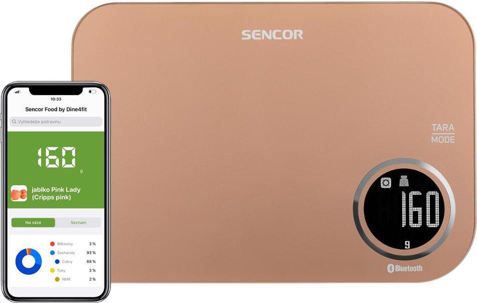Kuchyňská váha Sencor SKS 7076GD
