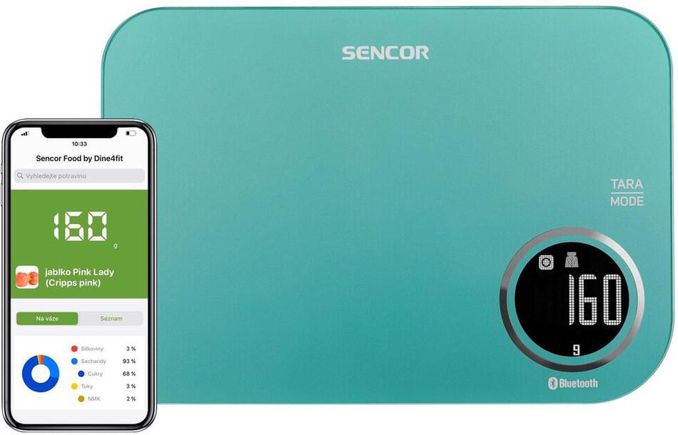 Kuchyňská váha Sencor SKS 7071GR