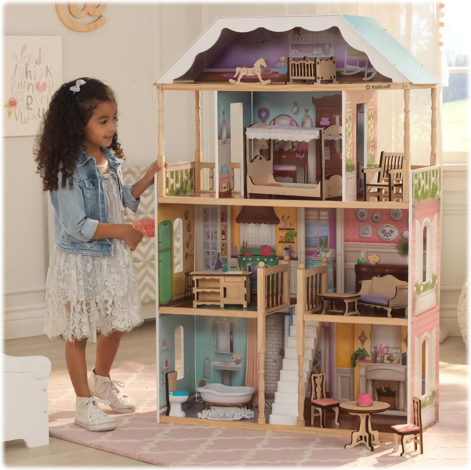 Fotogalerie KidKraft Domeček pro panenky Charlotte Kidkraft | ONLINESHOP.cz