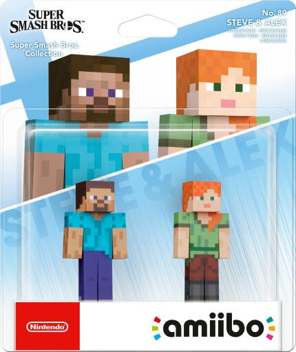 amiibo Smash Steve &amp; Alex 2-Pack