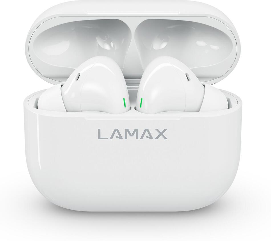 Bezdrátová sluchátka LAMAX Clips1, bílá