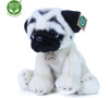 Rappa Plyšový pes mops 30 cm ECO-FRIENDLY