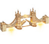 RoboTime dřevěné 3D puzzle most Tower Bridge svítící